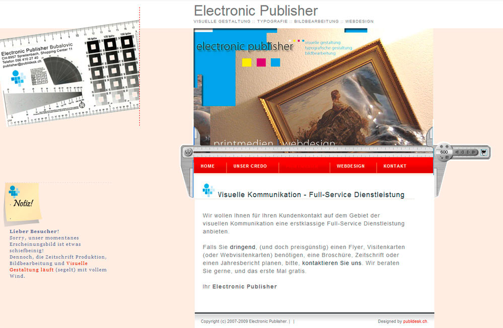 Electronic Publisher: publisher(at)publidesk.ch